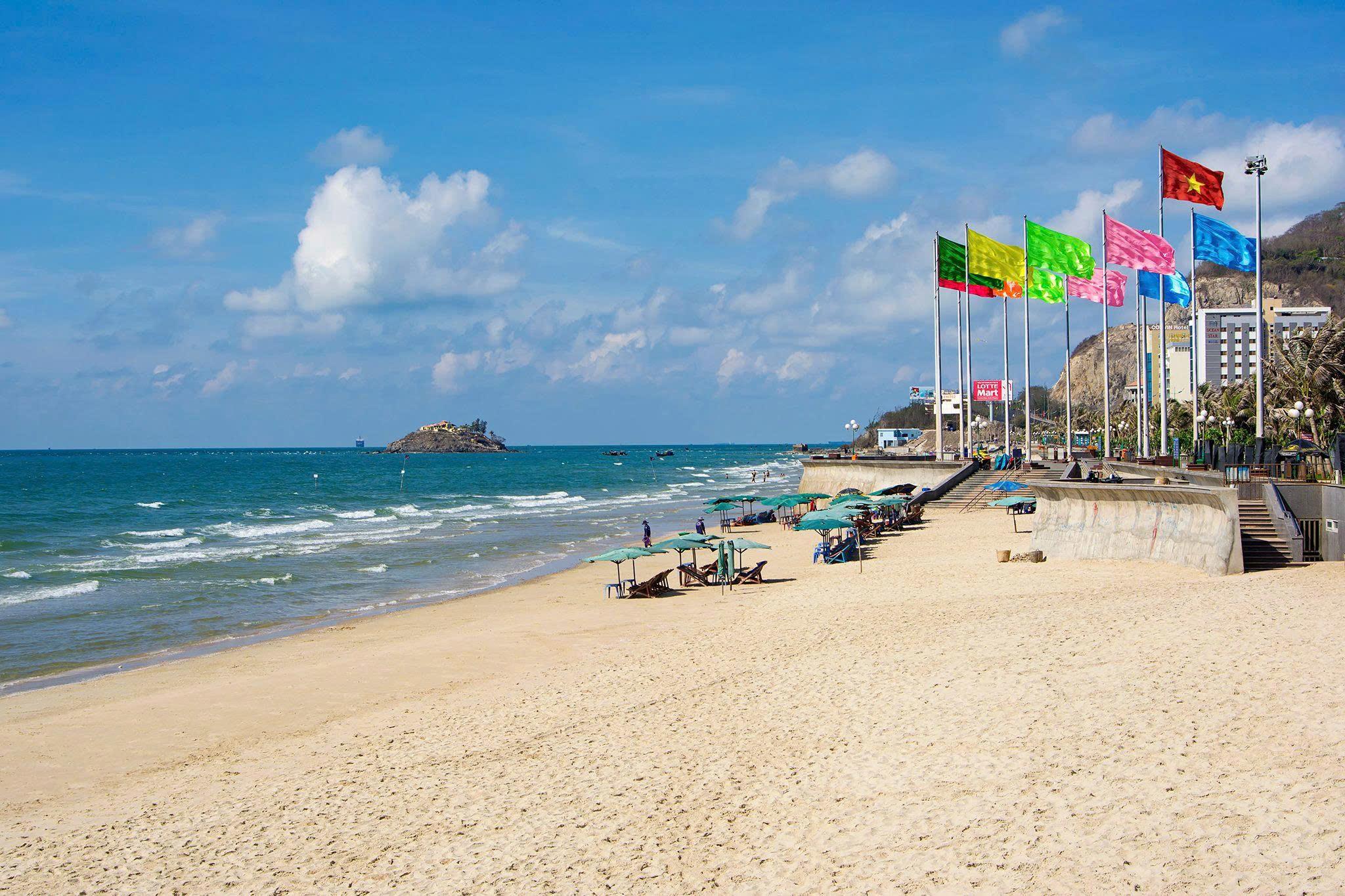 Bãi Sau Vũng Tàu Biển Xanh Nắng Vàng